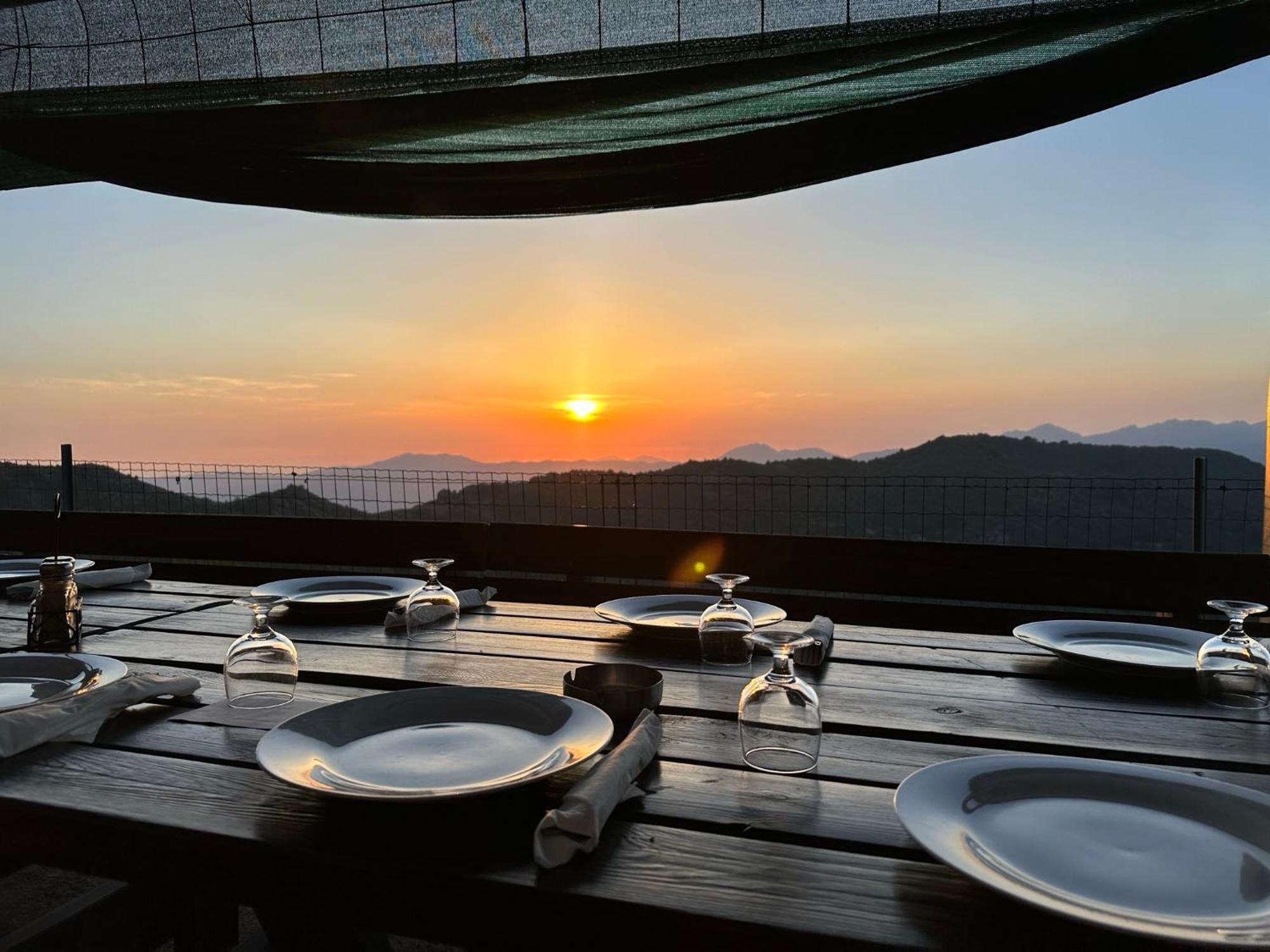 Ferme Auberge Du Col De La Vaccia Olivese 外观 照片
